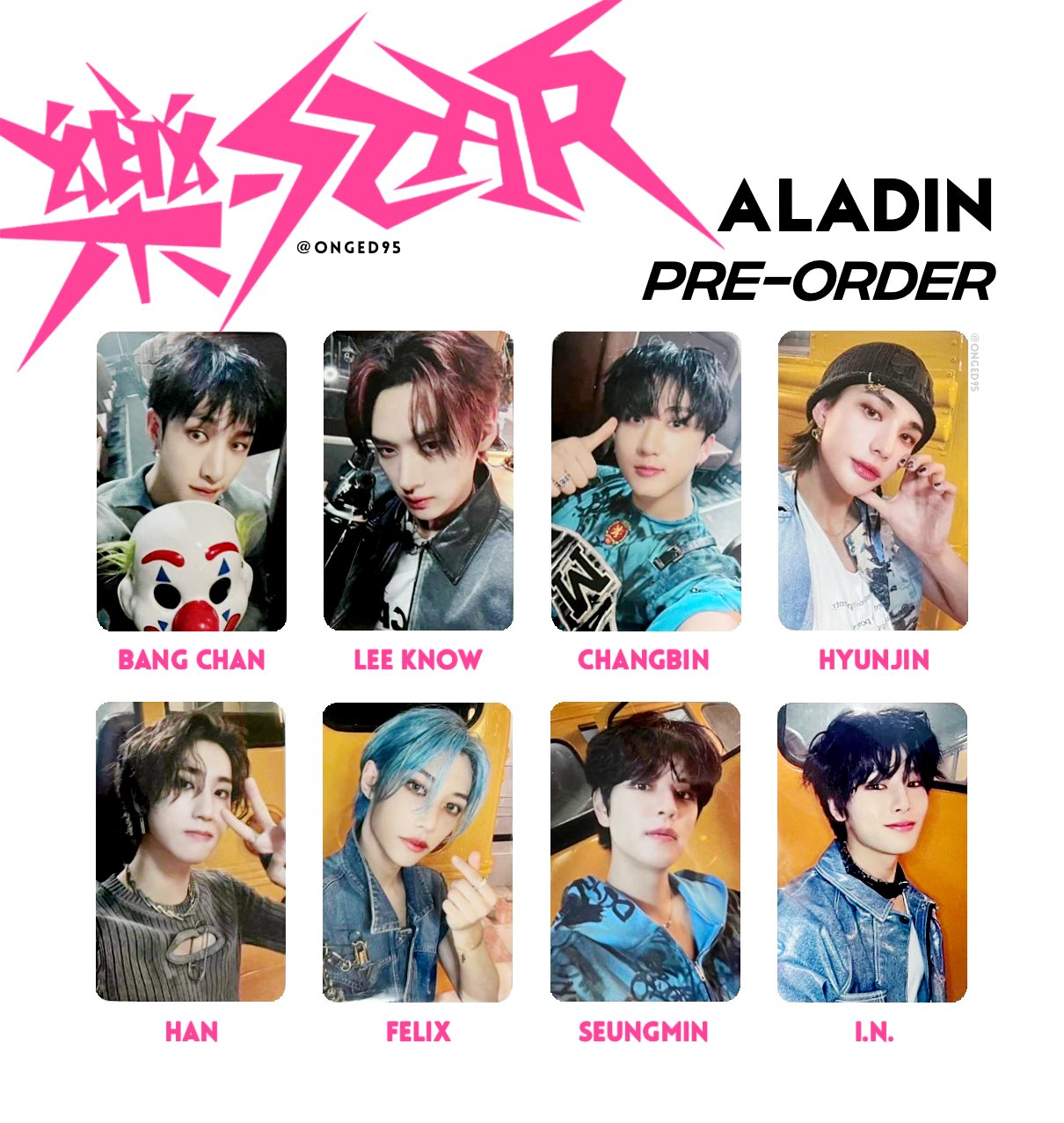 Stray Kids Rockstar POB - Aladin