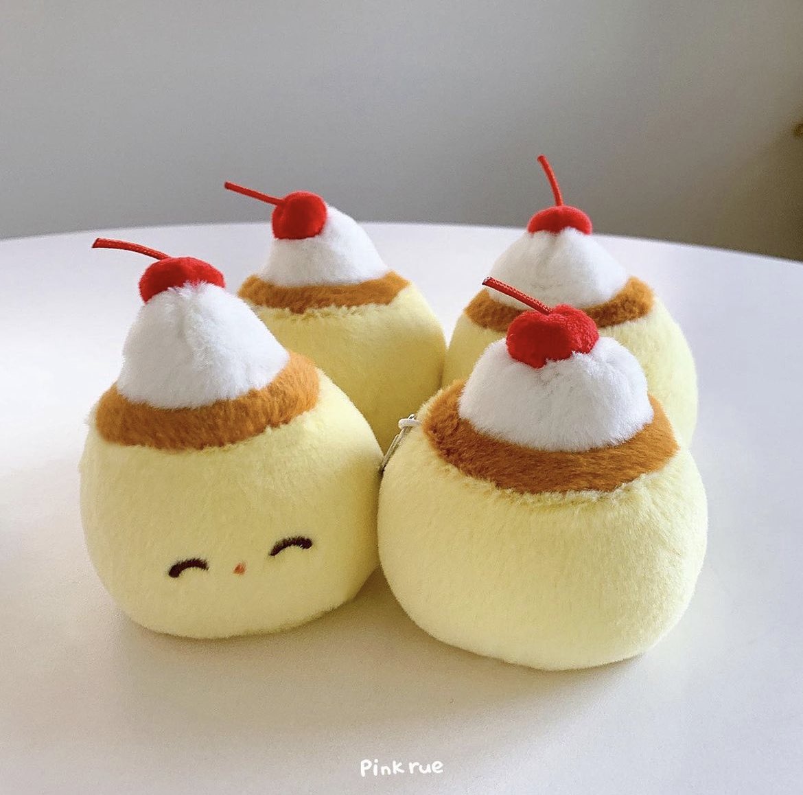 Pudding Doll Keyring by pinkrue