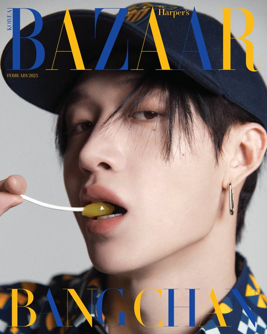 HARPERS BAZAAR February 2025 (Cover: Stray Kids Bang Chan)