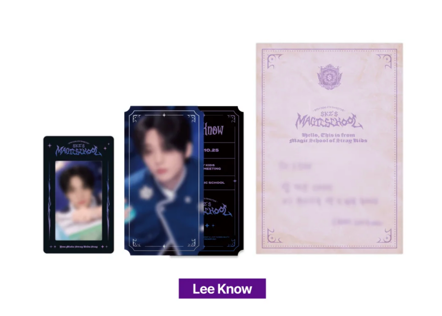 SKZ Magic School Admission Set