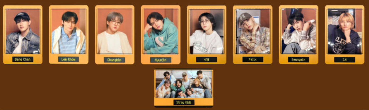 Stray Kids 2025 Museum Photocard (Member Claiming)